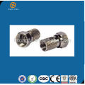 High quality Waterproof coaxial cable connector for RG59 RG6